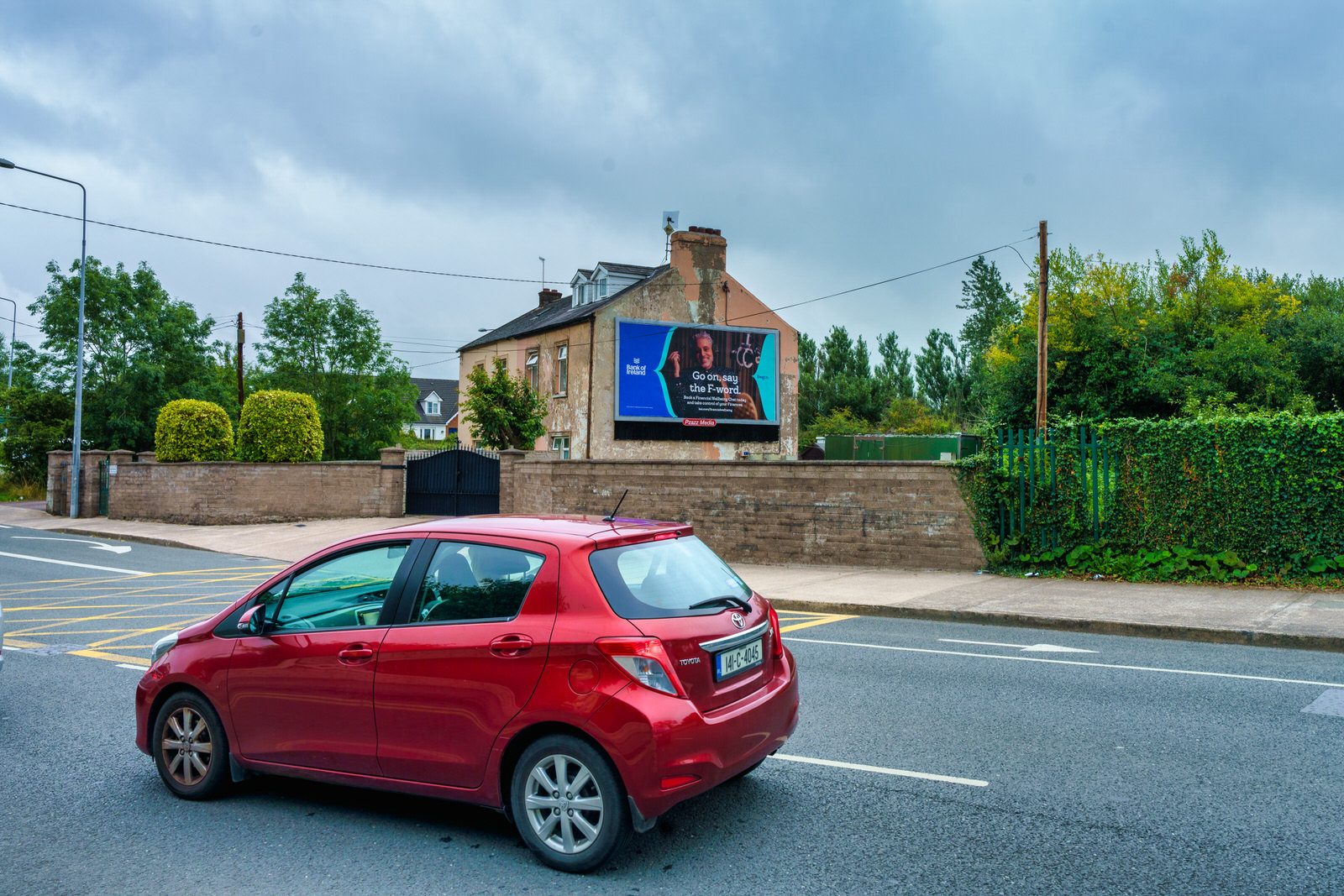 A WALK ALONG THE SOUTH DOUGLAS ROAD FROM THE HALF MOON BRIDGE TO TESCO [ON A WET WINDY DAY] 002