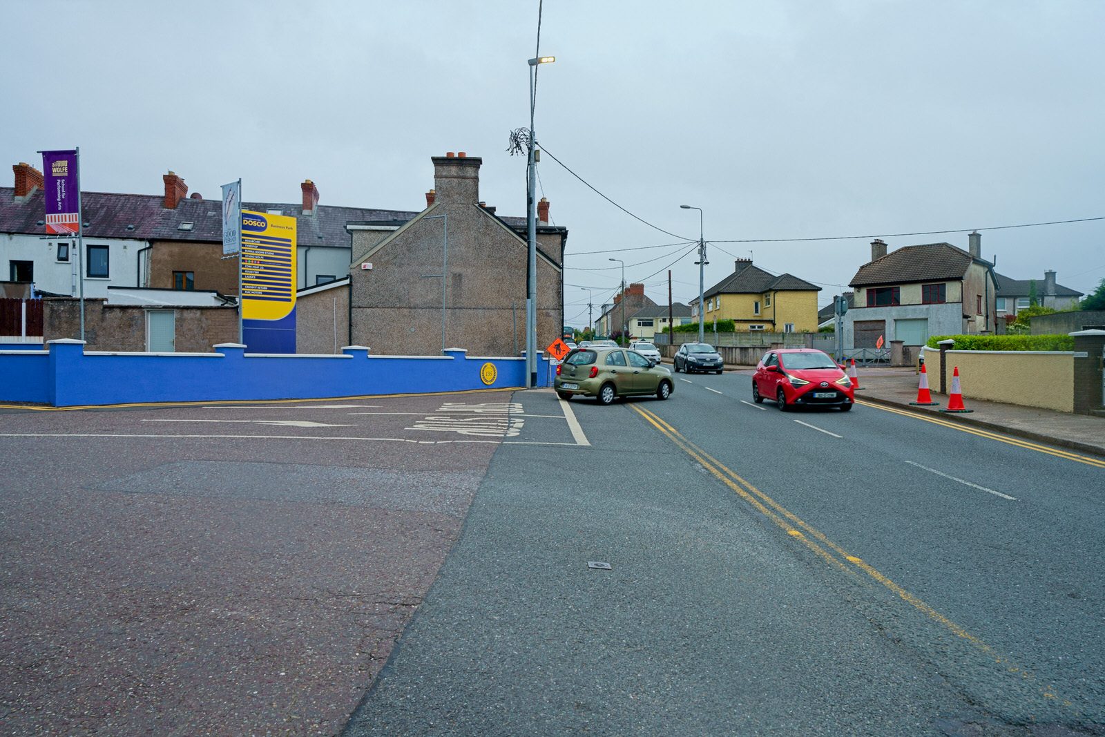 A WALK ALONG THE SOUTH DOUGLAS ROAD FROM THE HALF MOON BRIDGE TO TESCO [ON A WET WINDY DAY] 012