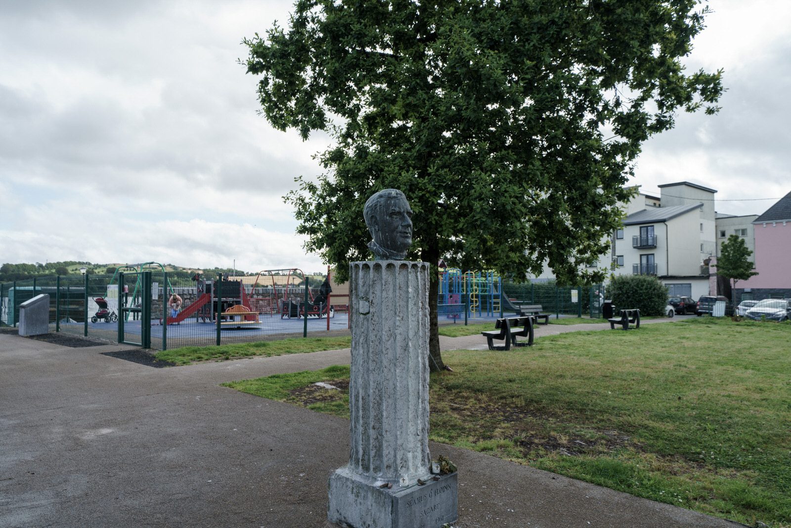 FATHER FLYNN MEMORIAL AT PASSAGE WEST IN CORK [HE HAD A REPUTATION FOR CURING SPEECH IMPEDIMENTS] 003