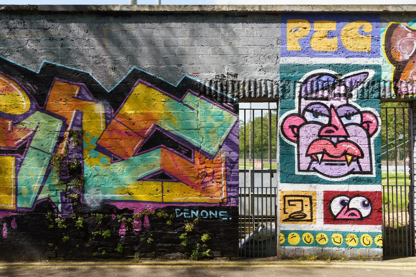 I CHECK THE STREET ART ON FERRY WALK EVERY TIME I VISIT CORK [NEAR THE POPULAR SHAKY BRIDGE]-224461-1
