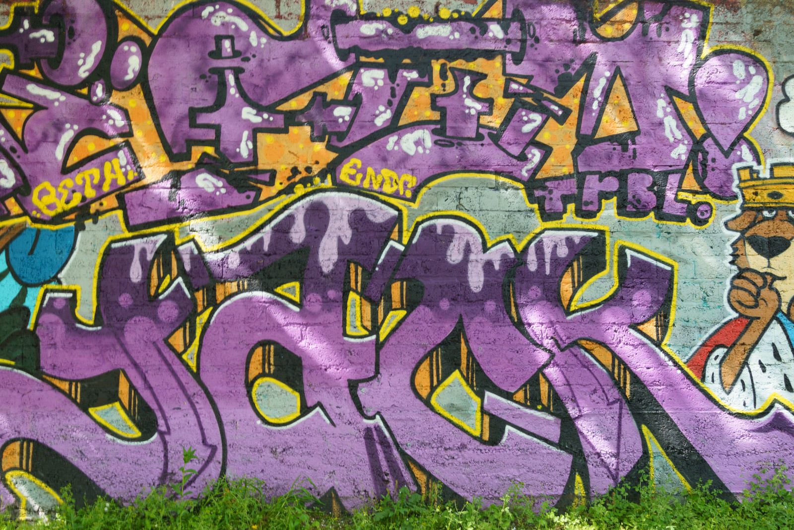I CHECK THE STREET ART ON FERRY WALK EVERY TIME I VISIT CORK [NEAR THE POPULAR SHAKY BRIDGE]-224478-1