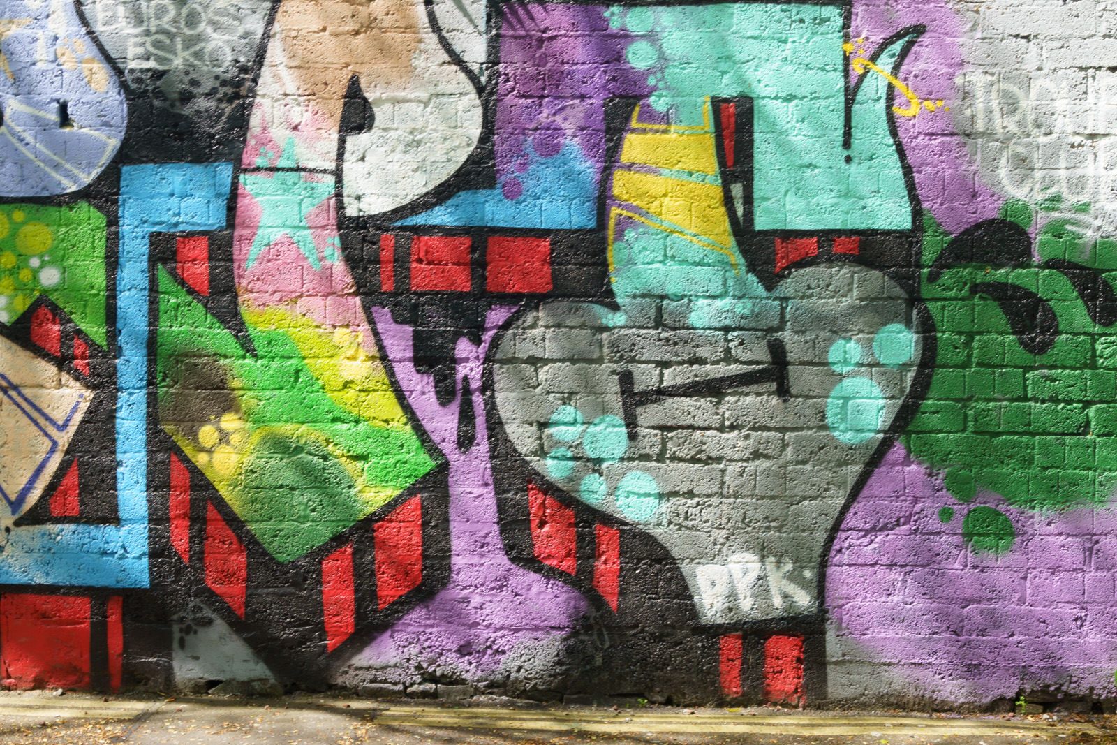 I CHECK THE STREET ART ON FERRY WALK EVERY TIME I VISIT CORK [NEAR THE POPULAR SHAKY BRIDGE]-224484-1