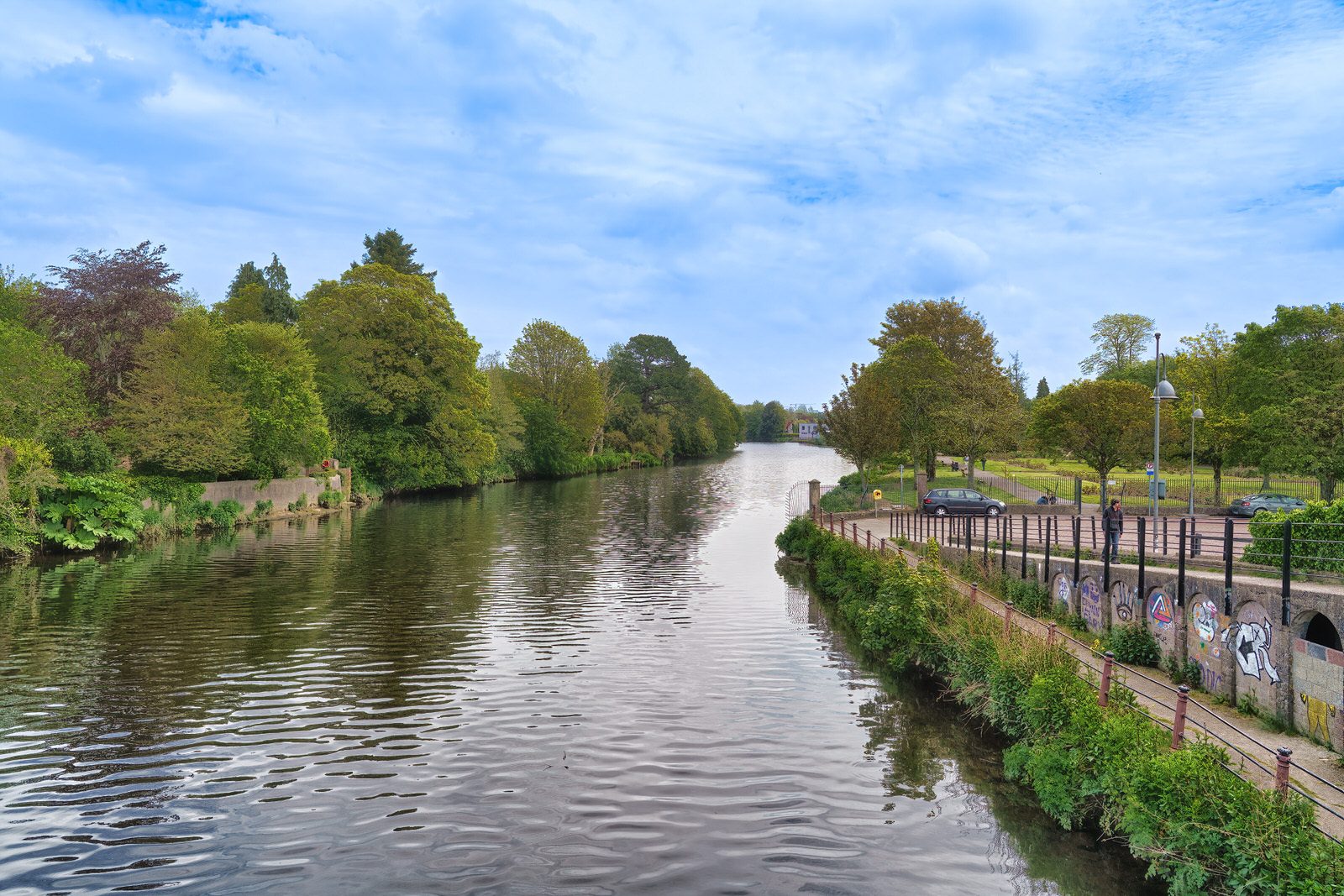 PHOTOGRAPHED IN MAY 2019 NOT LONG BEFORE IT WAS REPAIRED AND RESTORED [DALY'S BRIDGE BUT LOCALLY IT IS THE SHAKEY BRIDGE]-224587-1