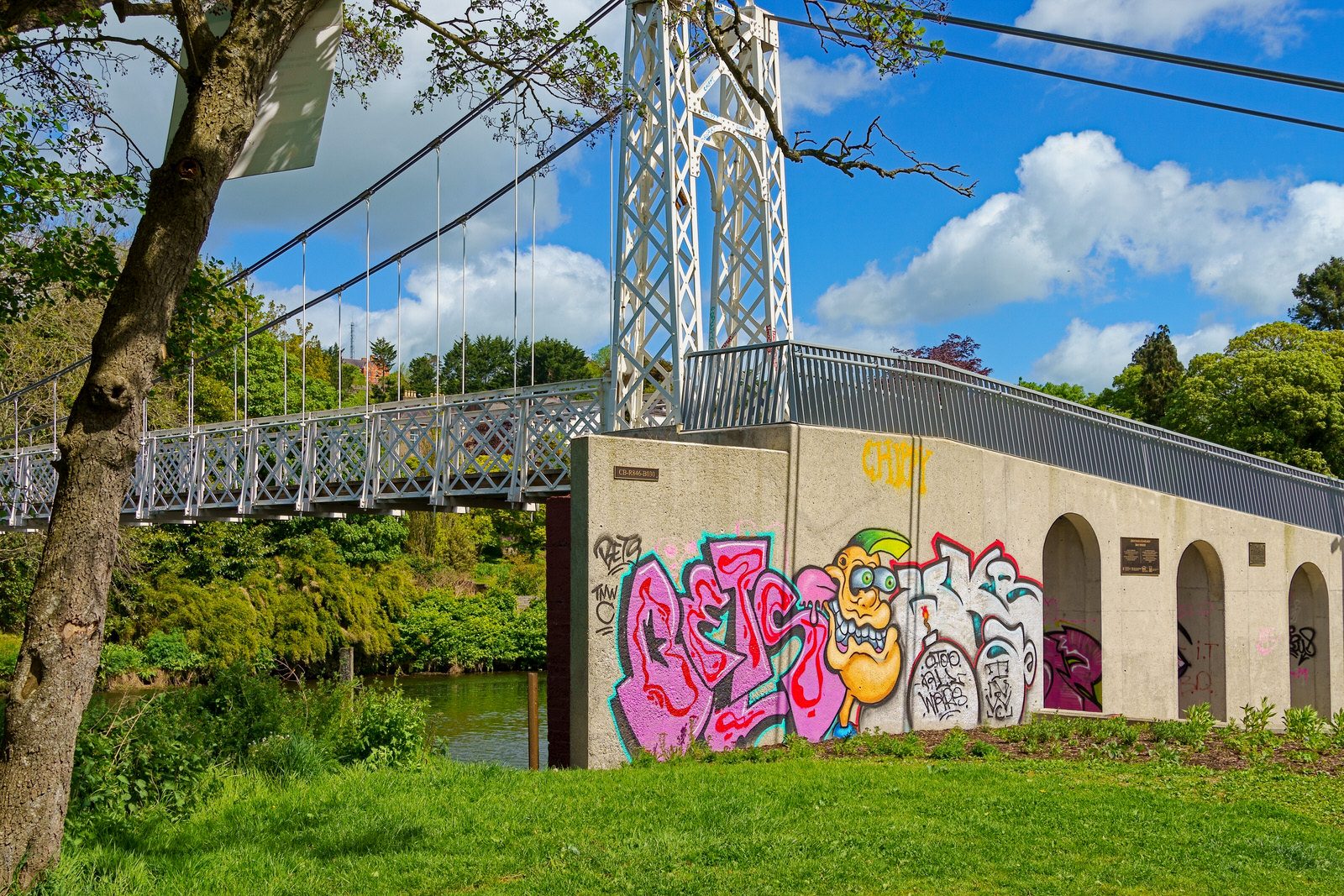 THE SHAKY OR THE SHAKEY BRIDGE [PHOTOGRAPHED MAY 2022 REPROCESSED IN OCTOBER 2023]-224494-1