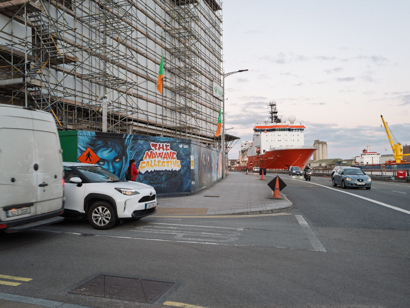 AETHRA (IMO 9181481) DOCKED ON THE RIVER LEE IN CORK CITY [NEXT TO THE TRAIN STATION]-256958-1