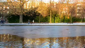 THE GROUND WAS COVERED IN SNOW WHEN I VISITED ST STEPHEN'S GREEN IN NOVEMBER 27 2010 [LEGACY PHOTO COLLECTIONS]-244891-1
