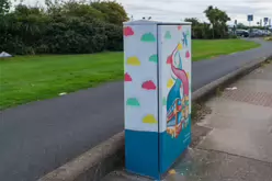 CITY TRIPPING BY ELLEN WEBB [PAINT-A-BOX STREET ART AT CONQUER HILL ROAD IN CLONTARF]-244406-1