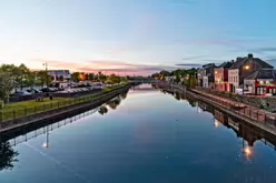 THE LADY DESART PEDESTRIAN AND CYCLE BRIDGE [ACROSS THE RIVER NORE IN THE CITY OF KILKENNY]-245457-1