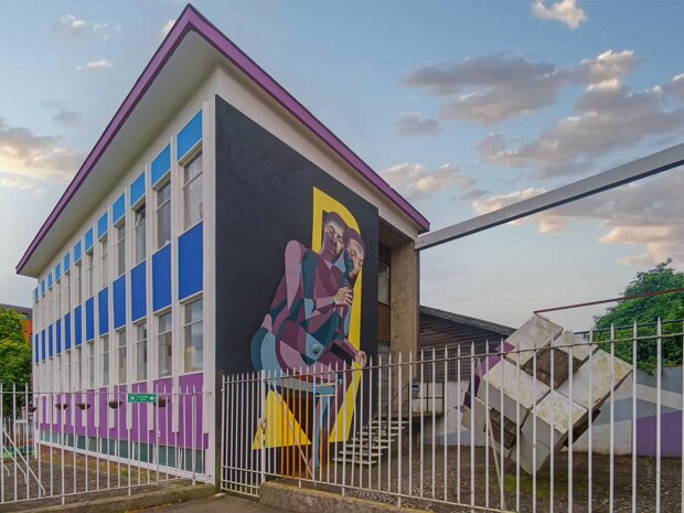 SLEEPING PATTERNS MURALS Sleeping Patterns murals by the Church of Best Ever. This particular mural no longer exists but the second one of the...
