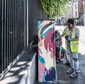 PAINT-A-BOX STREET ART BY CAIZ ON BOLTON STREET [PHOTOGRAPHED IN JUNE 2017]-237594-1