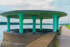 RETRO WIND SHELTERS AND OTHER STRUCTURES IN CLONTARF [DESIGNED IN 1934 BY HERBERT SIMMS]-244375-1