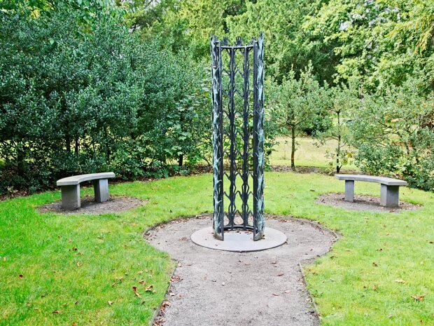 MISSING PERSONS The "Monument To Missing Persons" is a deeply moving sculpture that captures the profound sense of loss and longing...