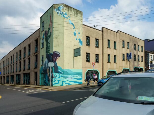 FISHERMEN MURAL A local, self appoint, historian told me that Anne Street is named after Anne of Cleves, the fourth wife of King Henry...