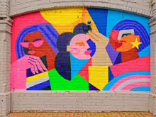 MURALS BY CLAIRE PROUVOST AT TARA STREET DART STATION [HALLOWEEN 2024]-244262-1
