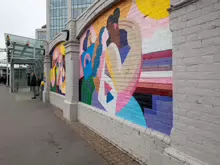 MURALS BY CLAIRE PROUVOST AT TARA STREET DART STATION [HALLOWEEN 2024]-244280-1