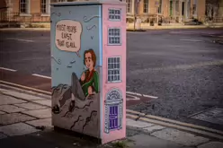 JESSICA MOLESINI - TO LIVE OR TO EXIST [PAINT-A-BOX STREET AT HOLLES STREET]-244785-1