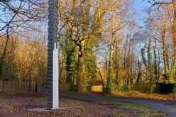 BUSHY BY CORBAN WALKER [AN INTERESTING SCULPTURE AT BUSHY PARK]-245617-1