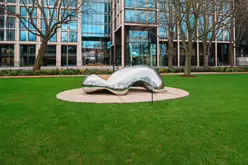 DIPPING THE OTHER WING SCULPTURE BY EILIS O'CONNELL [A RECENT ADDITION TO WILTON PARK]-245735-1