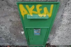 THIS STYLE OF POST BOX ON LOWER KIMMAGE ROAD IS RARE [BUT NOT UNIQUE]-245862-1