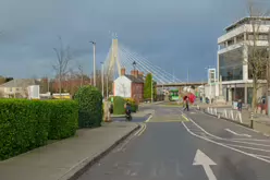 THERE ARE TWO TRAM STOPS IN DUNDRUM [AND ONE FEATURES THE LANDMARK WILLIAM DARGAN BRIDGE]-245875-1