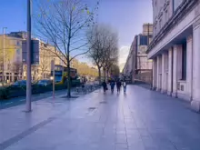 ON THE 8 OF DECEMBER I WALKED ALONG O'CONNELL STREET [AND WAS SURPRISED TO SEE A GROUP OF SYRIANS CELEBRATING THE FALL OF THE ASSAD REGIME]-245202-1