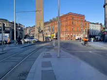ON THE 8 OF DECEMBER I WALKED ALONG O'CONNELL STREET [AND WAS SURPRISED TO SEE A GROUP OF SYRIANS CELEBRATING THE FALL OF THE ASSAD REGIME]-245205-1
