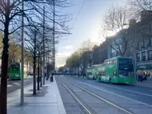 ON THE 8 OF DECEMBER I WALKED ALONG O'CONNELL STREET [AND WAS SURPRISED TO SEE A GROUP OF SYRIANS CELEBRATING THE FALL OF THE ASSAD REGIME]-245211-1