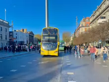 ON THE 8 OF DECEMBER I WALKED ALONG O'CONNELL STREET [AND WAS SURPRISED TO SEE A GROUP OF SYRIANS CELEBRATING THE FALL OF THE ASSAD REGIME]-245218-1