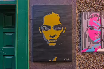 STREET ART AT CRAMPTON COURT IN TEMPLE BAR[ PHOTOGRAPHED 2014]-235077-1 STREET ART AT CRAMPTON COURT IN TEMPLE BAR[ PHOTOGRAPHED 2014]