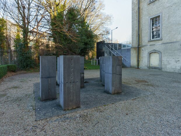 EIGHT LIMESTONES "8 Limestones" is a sculpture by Ulrich Rückriem, a German sculptor known for his monumental works. The sculpture is...