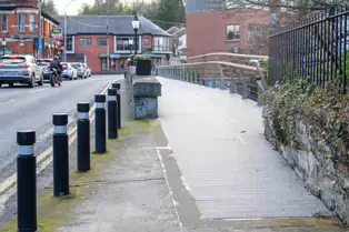 ANNA LIVIA BRIDGE ACROSS THE LIFFEY [CHAPELIZOD VILLAGE ON BOTH SIDES OF THE RIVER]-231235-1
