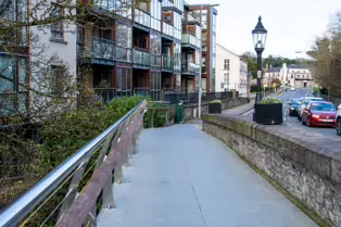 ANNA LIVIA BRIDGE ACROSS THE LIFFEY [CHAPELIZOD VILLAGE ON BOTH SIDES OF THE RIVER]-231237-1