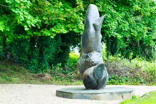 PISCES OR THE FISH STATUE [AN EXAMPLE OF PUBLIC ART IN CHAPELIZOD]-232352-1