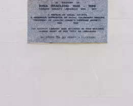 IONA MacLEOD [ A PILLAR OF CARLOW SOCIETY ]-239733-1