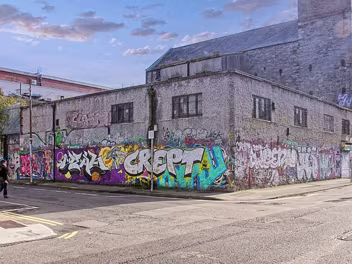 THE YEAR BEFORE IT WAS DEMOLISHED