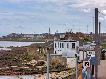 seapointmarch2008 Explore the scenic coastal rail corridor between Seapoint and Belgrave Place in south Dublin. Discover the Victorian...