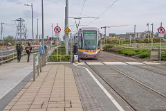 31 MARCH 2024 VISIT TO LAUGHANSTOWN TRAM STOP [SONY FX30 AND ADAPTED SIGMA 24-105MM LENS]-259351-1