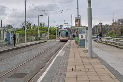 31 MARCH 2024 VISIT TO LAUGHANSTOWN TRAM STOP [SONY FX30 AND ADAPTED SIGMA 24-105MM LENS]-259352-1