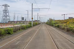 31 MARCH 2024 VISIT TO LAUGHANSTOWN TRAM STOP [SONY FX30 AND ADAPTED SIGMA 24-105MM LENS]-259359-1