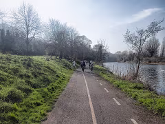 THE LIFFEY RIVER WALK IS A JOURNEY THROUGH LONGMEADOWS [ON THE SOUTHBANK OF THE RIVER]-266791