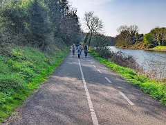 THE LIFFEY RIVER WALK IS A JOURNEY THROUGH LONGMEADOWS [ON THE SOUTHBANK OF THE RIVER]-266798
