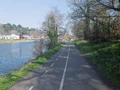 THE LIFFEY RIVER WALK IS A JOURNEY THROUGH LONGMEADOWS [ON THE SOUTHBANK OF THE RIVER]-266799