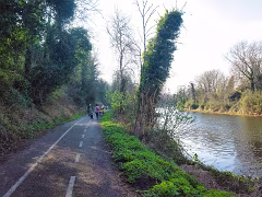 THE LIFFEY RIVER WALK IS A JOURNEY THROUGH LONGMEADOWS [ON THE SOUTHBANK OF THE RIVER]-266803