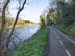 THE LIFFEY RIVER WALK IS A JOURNEY THROUGH LONGMEADOWS [ON THE SOUTHBANK OF THE RIVER]-266808
