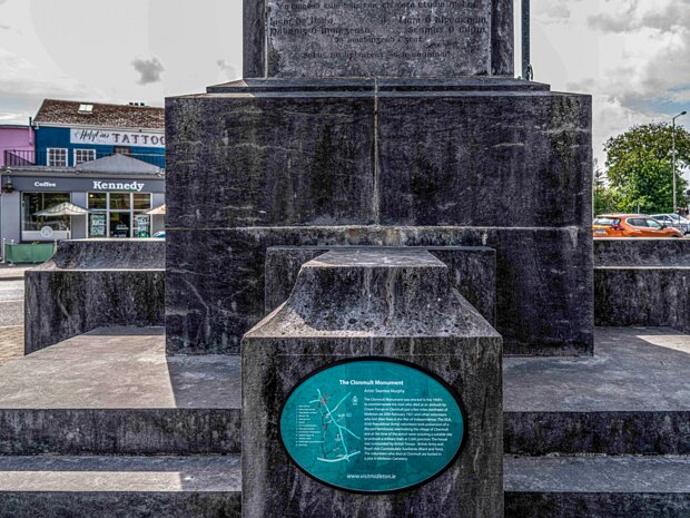 CLONMULT MONUMENT BY SEAMUS MURPHY While the monument stands in Midleton, the ambush itself took place at Clonmult, some distance away, on 20 February...