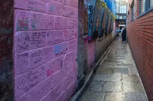 TODAY I VISITED CRAMPTON COURT [AND NOTICED THAT THE PAINTED TILES ARE DISAPPEARING]-247719-1