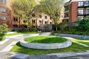 THE PEACE PARK ACROSS THE ROAD FROM CHRIST CHURCH CATHEDRAL [FOUR YEARS AFTER IT WAS REOPENED]-247423-1