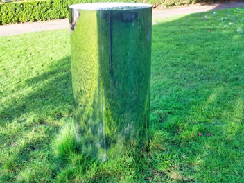 BARREL 2020 BY FERGUS MARTIN Fergus Martin's "Barrel 2020" at IMMA is a large, highly reflective, cylindrical sculpture. Its smooth, polished surface...