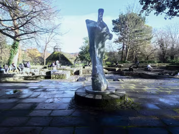 THE KNIFE EDGE SCULPTURE The sculpture in St. Stephen's Green, Dublin, formally titled "Knife Edge," serves as a powerful, abstract memorial to...