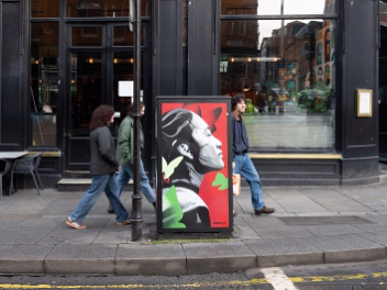 BY ANDY Mc AndyMc is a Dublin based artist and designer. His works predominately focus on portraiture, in a colourful street art...